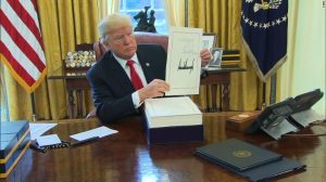 President Trump signs tax bill