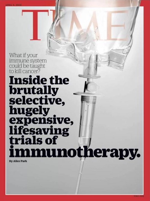 Time Magazine Immunotherapy Cover
