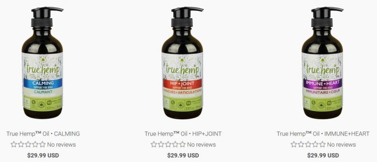 True Hemp Pet Oil