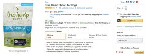 True Hemp Pet Chews Amazon